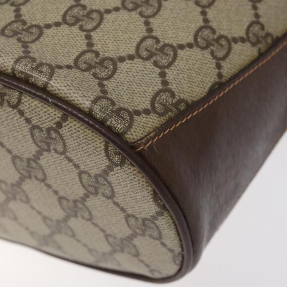 GUCCI GG Supreme Web Sherry Line Shoulder Bag Pvc Beige 40 02 081 - Picture 10 of 16